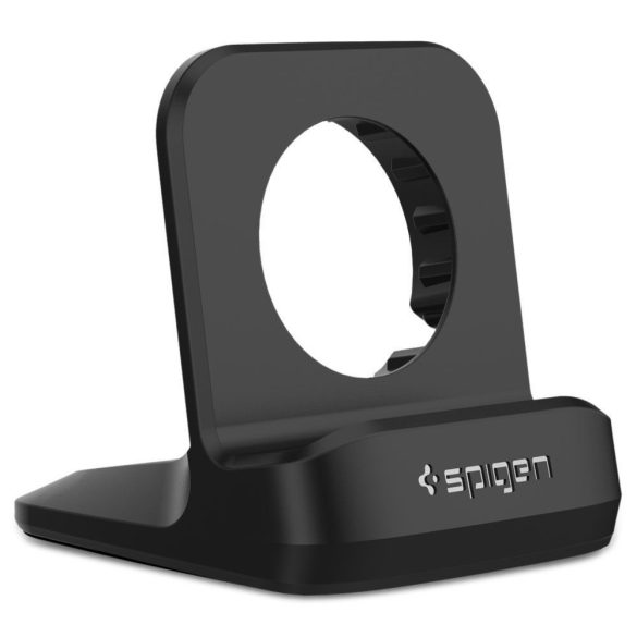 Spigen S350 Night Stand dokkoló Apple Watch 1/2/3/4, fekete