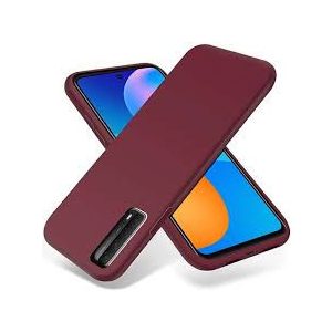 Silicone Case Huawei P Smart (2021)/Y7A hátlap, tok, lila