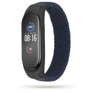 Tech-Protect Loop Xiaomi Mi Smart Band 5/6/6 NFC textil szíj, sötétszürke