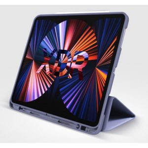 Tech-Protect Smartcase Pen iPad Pro 11" (2021) oldalra nyíló smart tok, fekete