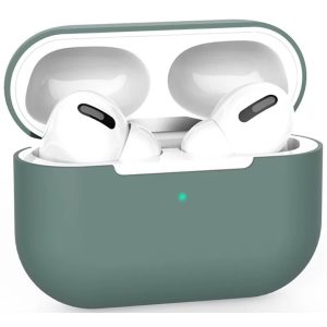 Tech-Protect Icon Apple Airpods Pro szilikon tok, sötétzöld