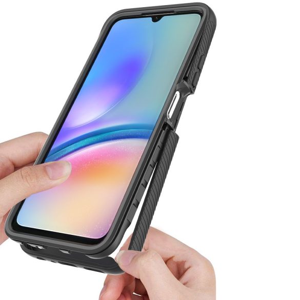 Tech-Protect Defense 360 Samsung Galaxy A05S ütésálló előlap+hátlap, tok, fekete