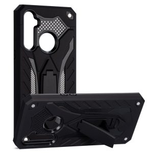 Defender Stand case Samsung Galaxy A6 (2018) ütésálló hátlap, tok, kitámasztóval, fekete