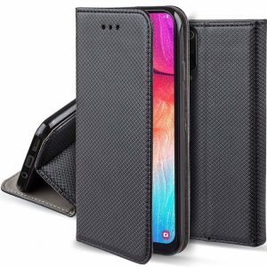 Smart Magnet iPhone X/XS oldalra nyíló tok, fekete