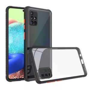 Defender Hybrid case for iPhone 12 Pro Max ütésálló hátlap, tok, fekete