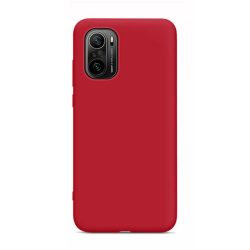   Xiaomi Mi 11i/Poco F3/F3 Pro/Redmi K40/K40 Pro Matt TPU szilikon tok, bordó