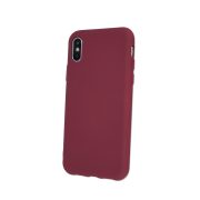   Silicone case Xiaomi Mi 11 Lite/Mi 11 Lite 5G hátlap, tok, bordó