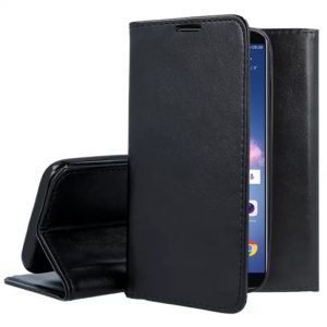 Smart Magnetic Xiaomi Redmi Note 10/Note 10S oldalra nyíló tok, fekete