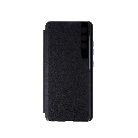 Eco Leather View Case 2 Samsung Galaxy A72/A72 5G oldalra nyíló tok fekete