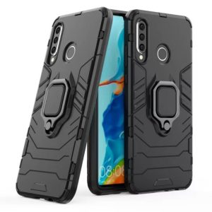 Defender Armor Samsung Galaxy A22 4G ütésálló hátlap, tok, fekete