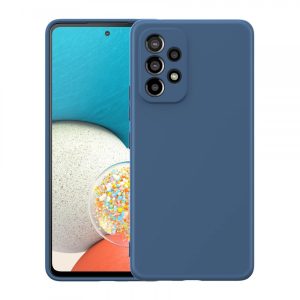 Silicone case Samsung Galaxy A53 5G hátlap, tok, sötétkék