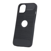   Carbon Case Flexible Samsung Galaxy A25 5G hátlap, tok, fekete