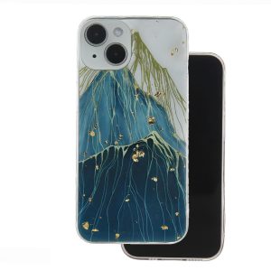 Gold Glam Case Mountain Samsung Galaxy A25 5G hátlap, tok, színes