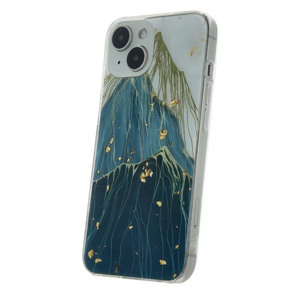 Gold Glam Case Mountain Samsung Galaxy A25 5G hátlap, tok, színes