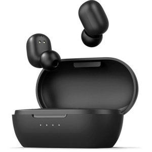 Xiaomi Haylou TWS GT1 (2022) Bluetooth 5.2 headset, fülhallgató, töltő tokkal, fekete