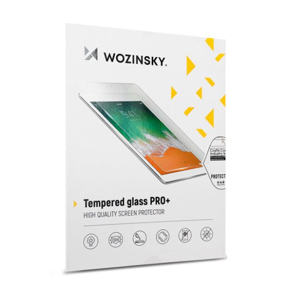 Wozinsky Lenovo Tab P12 Pro 12.6" (2021) kijelzővédő edzett üvegfólia (tempered glass) 9H keménységű átlátszó