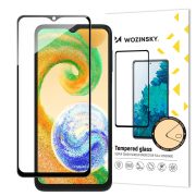   Wozinsky Samsung Galaxy A04s Glass Screen 5D Full Glue teljes kijelzős edzett üvegfólia, 9H keménységű, fekete