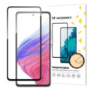   Wozinsky Samsung Galaxy A54 5G Glass Screen 5D Full Glue teljes kijelzős edzett üvegfólia, 9H keménységű, fekete