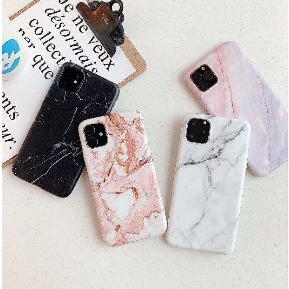 Wozinsky Marble case Samsung Galaxy A31 márvány mintás hátlap, tok, rózsaszín