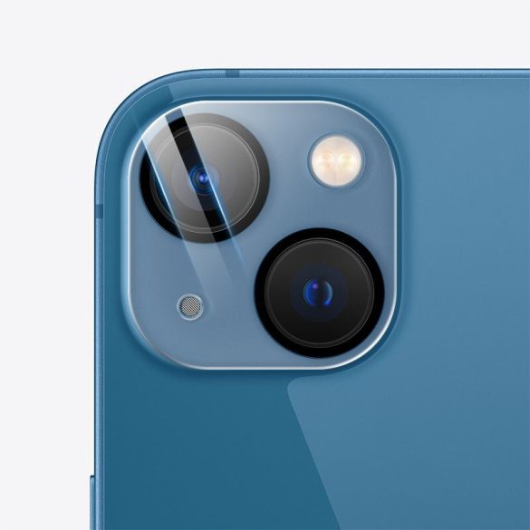 Hofi Cam Pro iPhone 13/13 Mini kameravédő üvegfólia, fekete