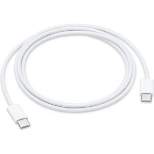 Apple gyári USB-C/USB-C kábel MUF72ZM/A, 1m, (bontott dobozos), fehér