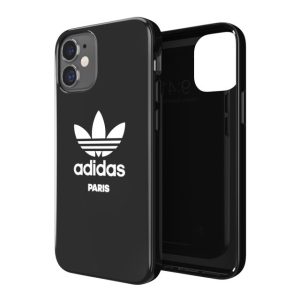 Adidas Original Snap Case Paris iPhone 12 Mini hátlap, tok, fekete