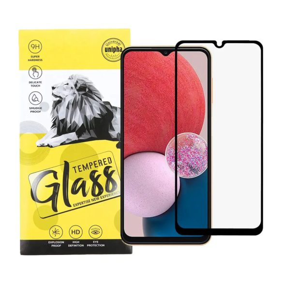 Xiaomi 14 9D Full Glue teljes kijelzős edzett üvegfólia (tempered glass) 9H keménységű, fekete