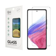   Samsung Galaxy A55 5G kijelzővédő edzett üvegfólia (tempered glass) 9H keménységű (nem teljes kijelzős 2.5D sík üvegfólia), átlátszó