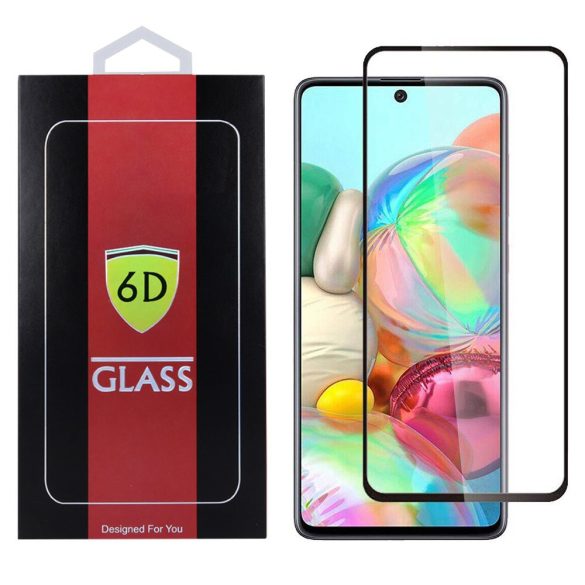 Xiaomi Redmi Note 12 5G 5D Full Glue teljes kijelzős edzett üvegfólia, 9H keménységű, fekete