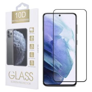 Honor 90 Lite 5G 10D Full Glue teljes kijelzős edzett üvegfólia, 9H keménységű, fekete