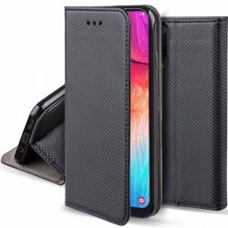   Smart Magnet Xiaomi Redmi Note 9 Pro/Note 9S oldalra nyíló tok, fekete