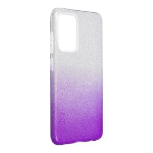 Glitter 3in1 Case Samsung Galaxy A52 4G/A52 5G/A52s 5G hátlap, tok, ezüst-lila