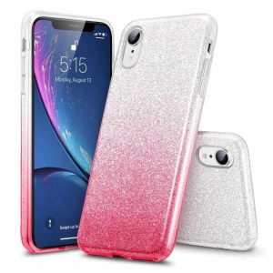 Glitter 3in1 Case Samsung Galaxy A13 5G hátlap, tok, ezüst-rózsaszín