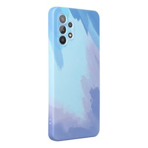 Forcell Pop Case 2 Samsung Galaxy A53 5G hátlap, tok, márvány mintás hátlap, tok, kék