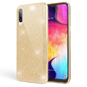 Glitter 3in1 Case Samsung Galaxy A53 5G hátlap, tok, arany