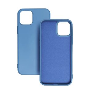 Silicone Case Samsung Galaxy S23 Ultra hátlap, tok sötétkék