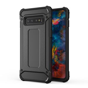 Hybrid Armor Tough Rugged Xiaomi Redmi Note 11S 5G/11T 5G/Poco M4 Pro 5G ütésálló hátlap, tok, fekete