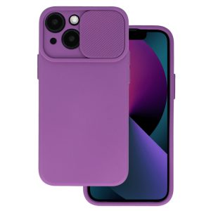 Camshield Soft Case iPhone 15 Plus hátlap, tok, lila