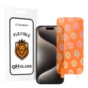   Tel Protect Flexible Hybrid Tempered Glass Xiaomi Redmi 10C/12C kijelzővédő flexibilis hibrid üvegfólia (tempered glass) 9H keménységű, átlátszó