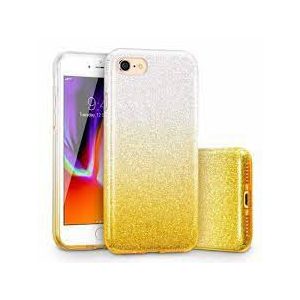 Glitter 3in1 Case Xiaomi Redmi 10 hátlap, tok, arany-ezüst