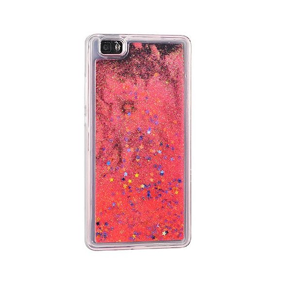 Water Case Stars Samsung Galaxy J7 (2017) hátlap, tok, piros