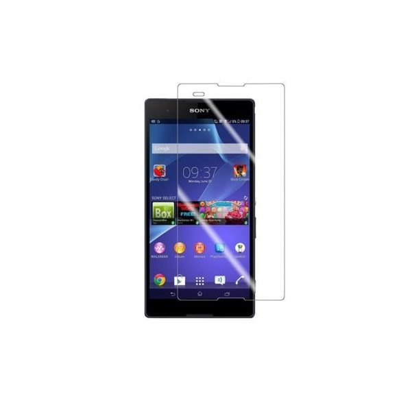 Sony Xperia E5 kijelzővédő edzett üvegfólia (tempered glass) 9H keménységű (nem teljes kijelzős 2D sík üvegfólia), átlátszó